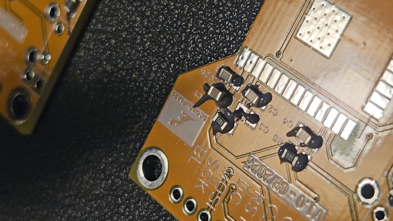 Placa de circuito impresso projetada pela DC Circuit Labs