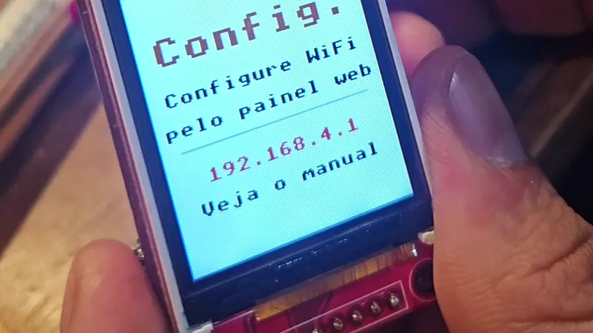 Sistema integrado em funcionamento